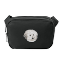 Coton de Tulear Embroidered Crossbody Bag