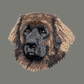 Leonberger Embroidered Wearable Blanket
