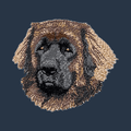 Leonberger Embroidered Wearable Blanket