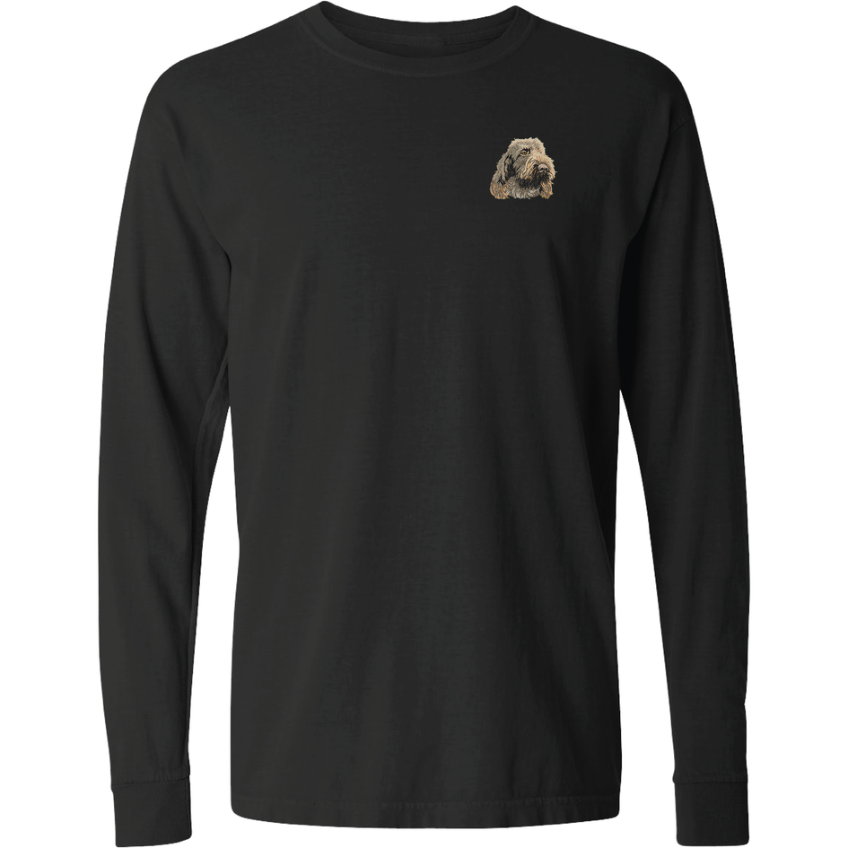 Spinone Italiano Embroidered Classic Long Sleeve Shirt