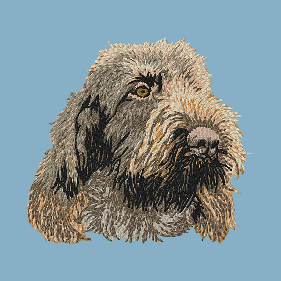 Spinone Italiano Embroidered Classic Long Sleeve Shirt