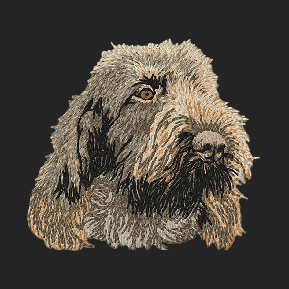 Spinone Italiano Embroidered Sweatshirt Hoodie