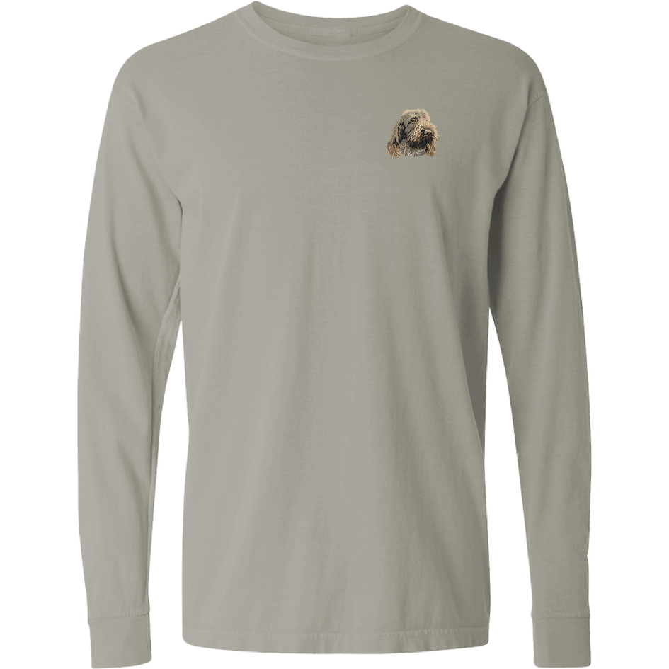 Spinone Italiano Embroidered Classic Long Sleeve Shirt
