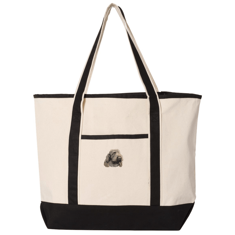 Spinone Italiano Embroidered Tote