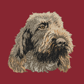 Spinone Italiano Embroidered Wearable Blanket