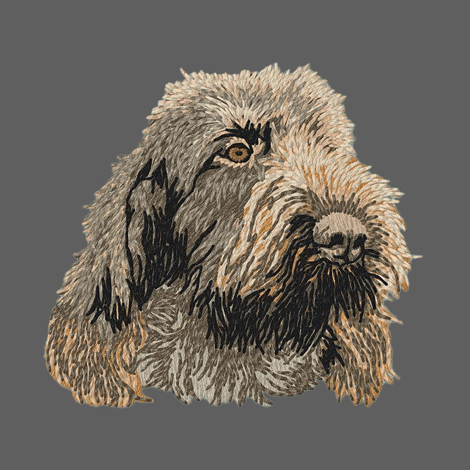 Spinone Italiano Embroidered Women's Fleece Jacket