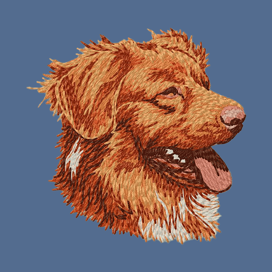Nova Scotia Duck Tolling Retriever Embroidered Baseball Cap