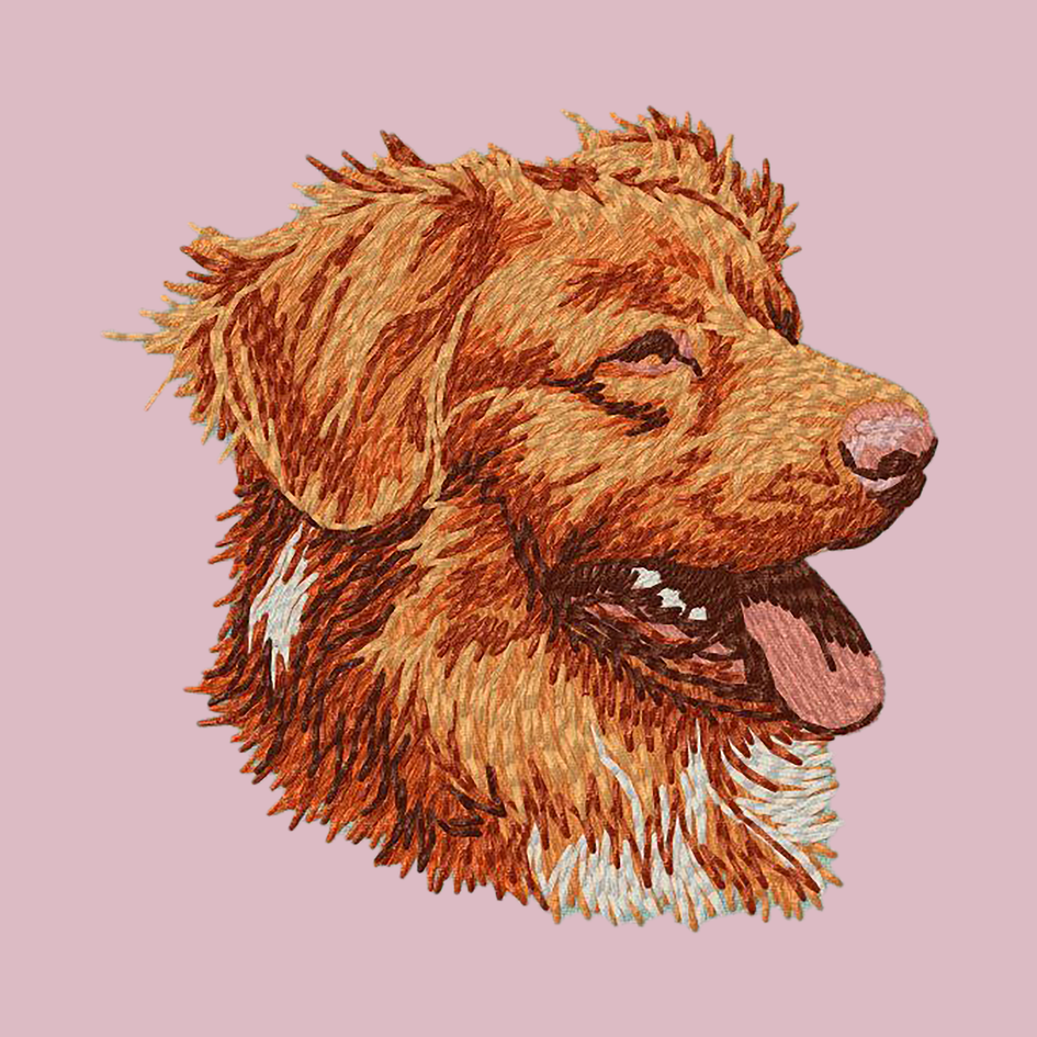Nova Scotia Duck Tolling Retriever Embroidered Baseball Cap
