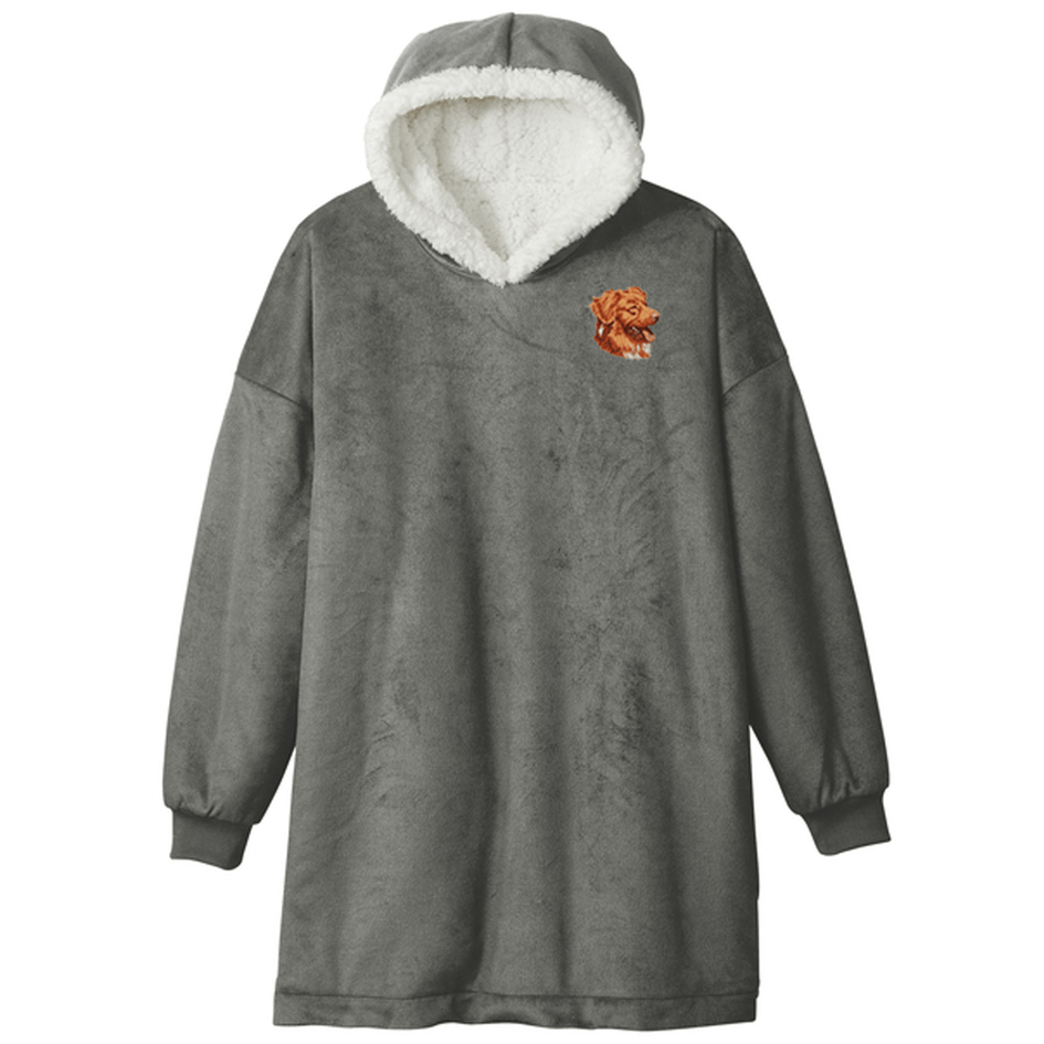 Nova Scotia Duck Tolling Retriever Embroidered Wearable Blanket