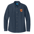 Nova Scotia Duck Tolling Retriever Embroidered Women's Denim Shirt