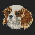 Cavalier King Charles Spaniel Embroidered Sweatshirt Hoodie