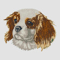 Cavalier King Charles Spaniel Embroidered Sweatshirt Hoodie