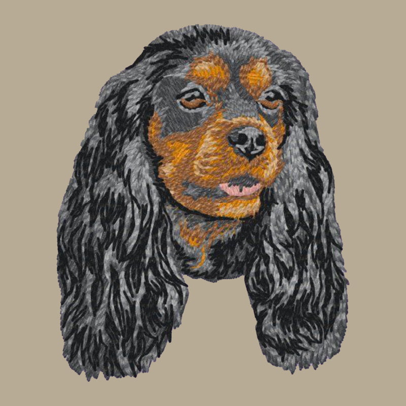 Cavalier King Charles Spaniel Embroidered Crossbody Bag