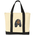Cavalier King Charles Spaniel Embroidered Tote