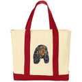 Cavalier King Charles Spaniel Embroidered Tote