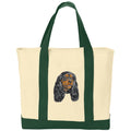 Cavalier King Charles Spaniel Embroidered Tote