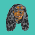 Cavalier King Charles Spaniel Embroidered Baseball Cap