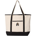 Cavalier King Charles Spaniel Embroidered Tote