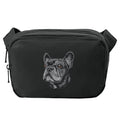French Bulldog Embroidered Crossbody Bag
