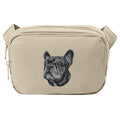 French Bulldog Embroidered Crossbody Bag