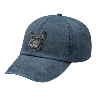 French Bulldog Embroidered Baseball Cap