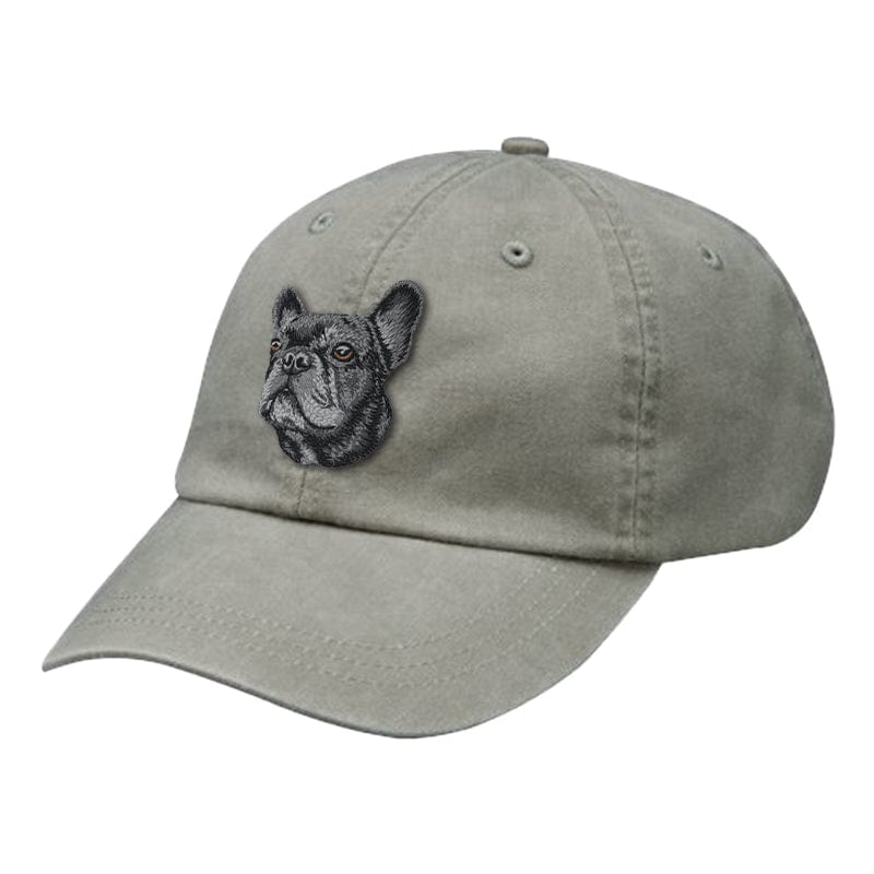French Bulldog Embroidered Baseball Cap