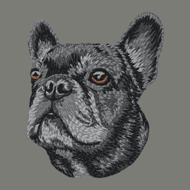 French Bulldog Embroidered Wearable Blanket