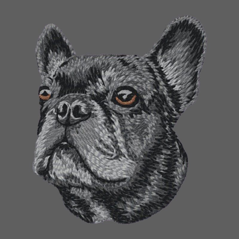 French Bulldog Embroidered Women's Fleece Jacket