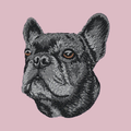 French Bulldog Embroidered Baseball Cap