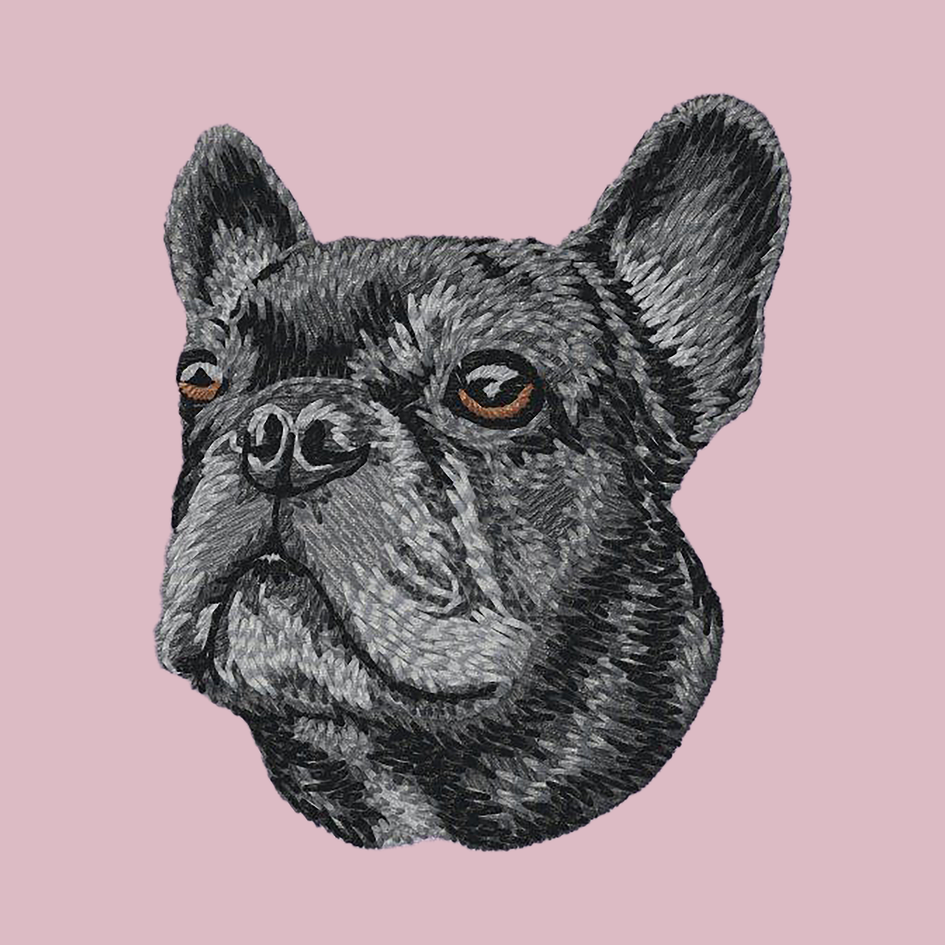French Bulldog Embroidered Baseball Cap