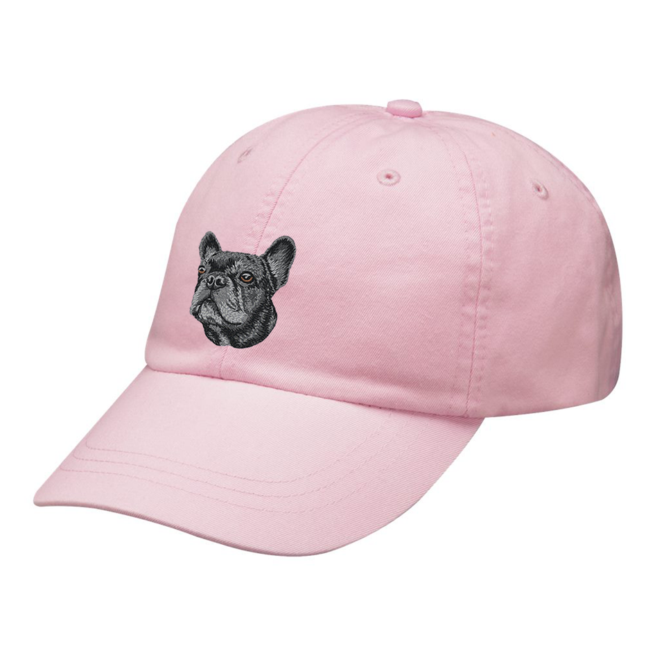 French Bulldog Embroidered Baseball Cap