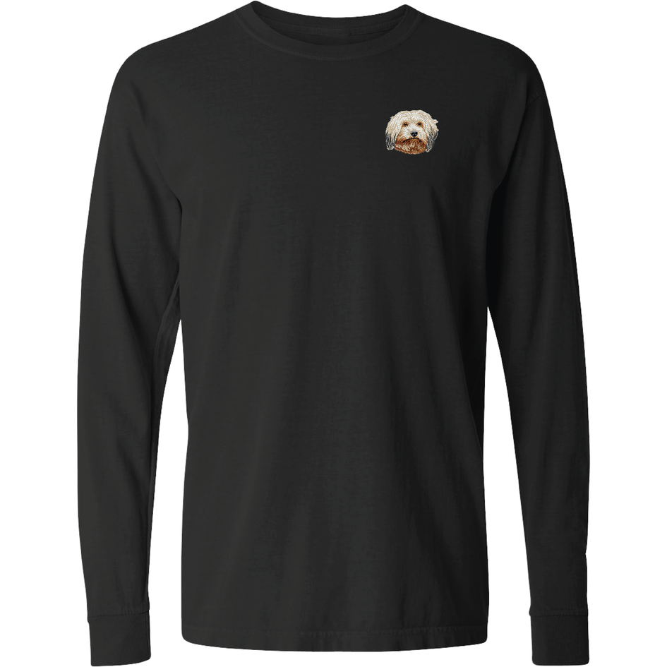 Havanese Embroidered Classic Long Sleeve Shirt