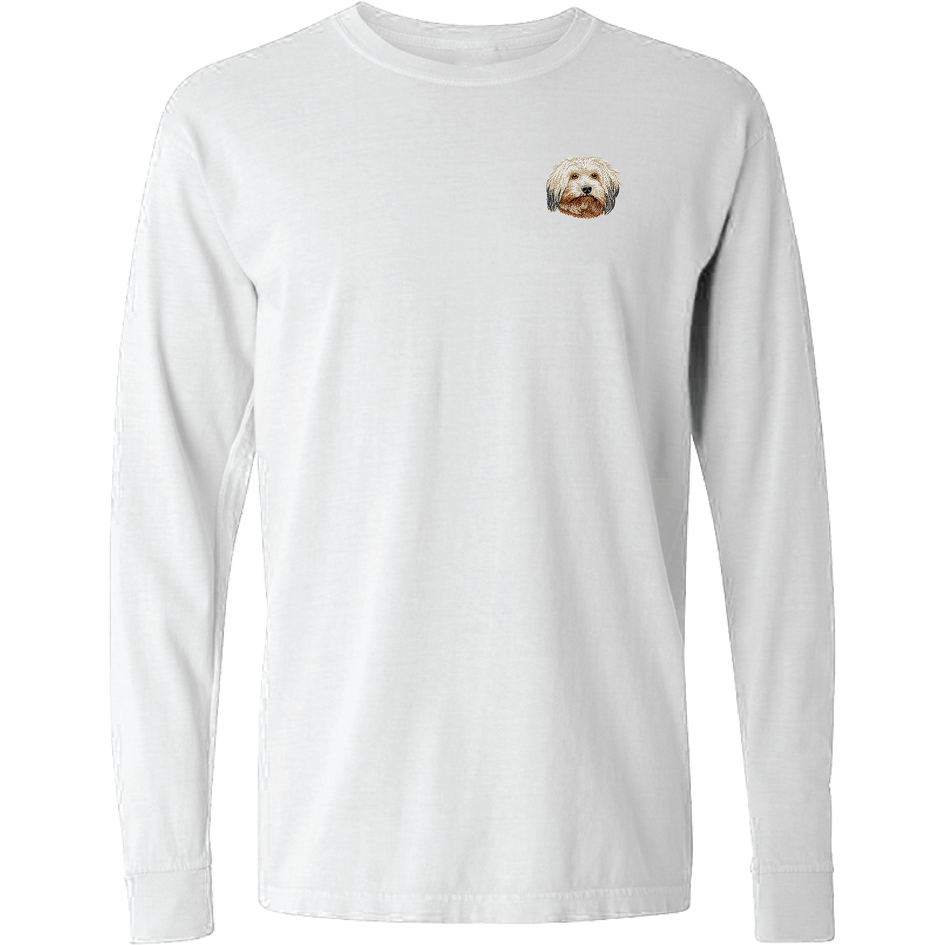 Havanese Embroidered Classic Long Sleeve Shirt