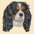 Cavalier King Charles Spaniel Embroidered Tote