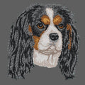 Cavalier King Charles Spaniel Embroidered Women's Fleece Jacket