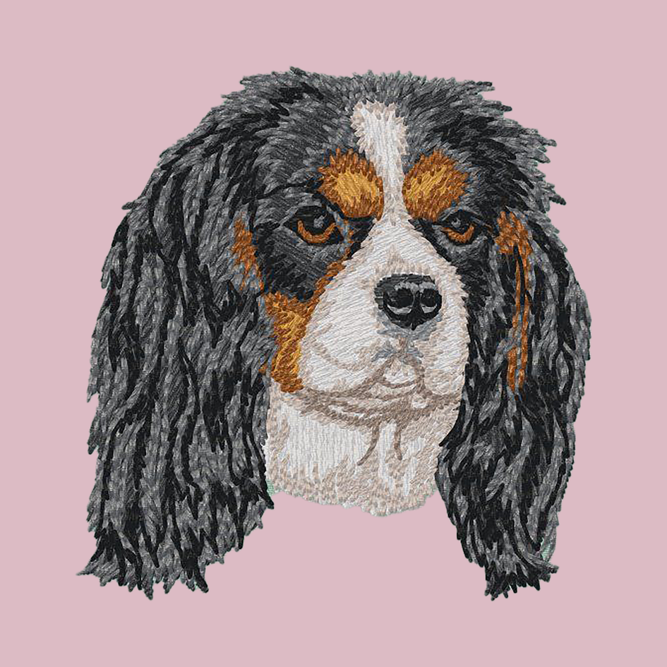 Cavalier King Charles Spaniel Embroidered Baseball Cap