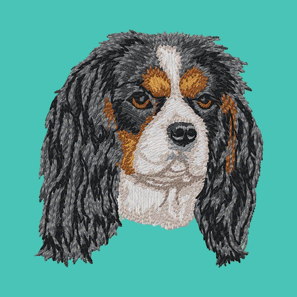 Cavalier King Charles Spaniel Embroidered Baseball Cap