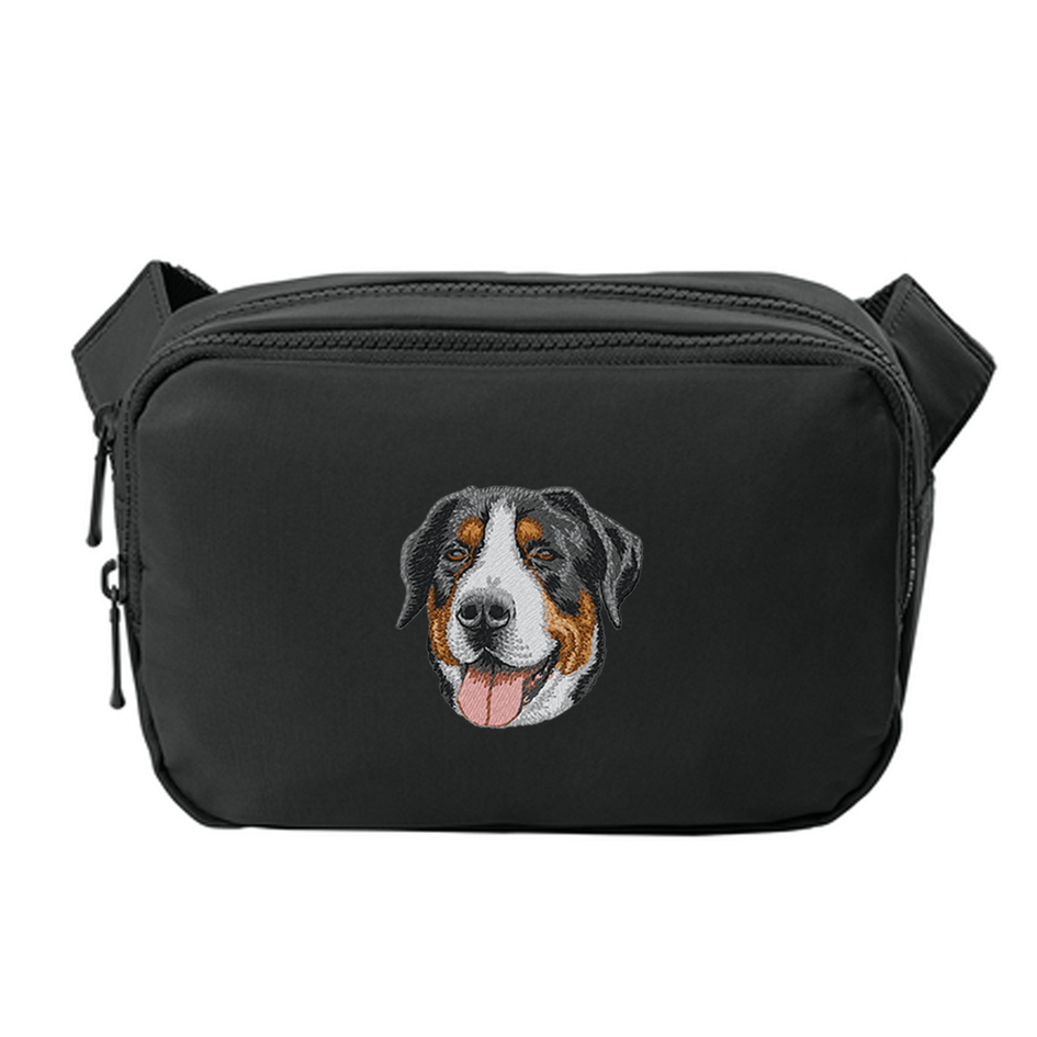 Greater Swiss Mountain Dog Embroidered Crossbody Bag | AKC Shop