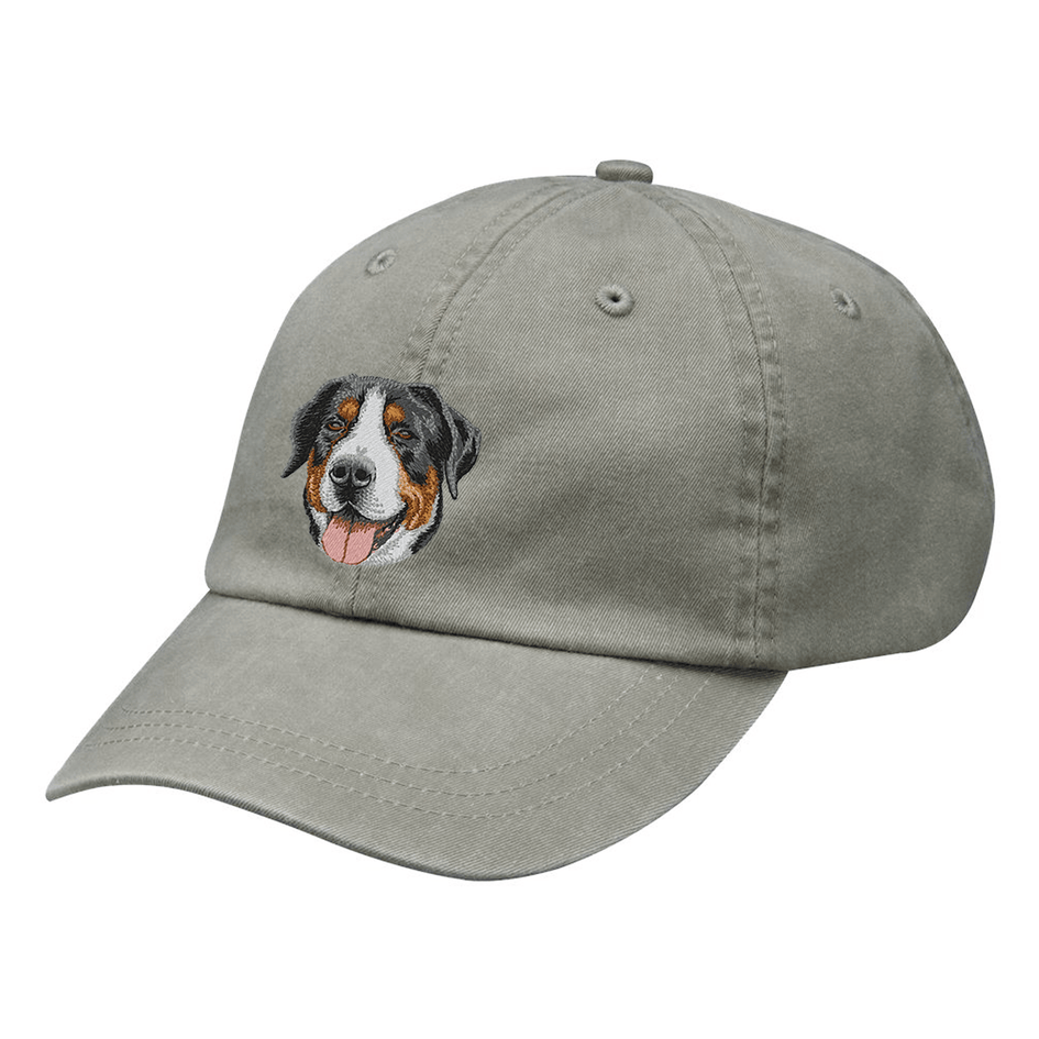 Greater Swiss Mountain Dog Embroidered Baseball Cap