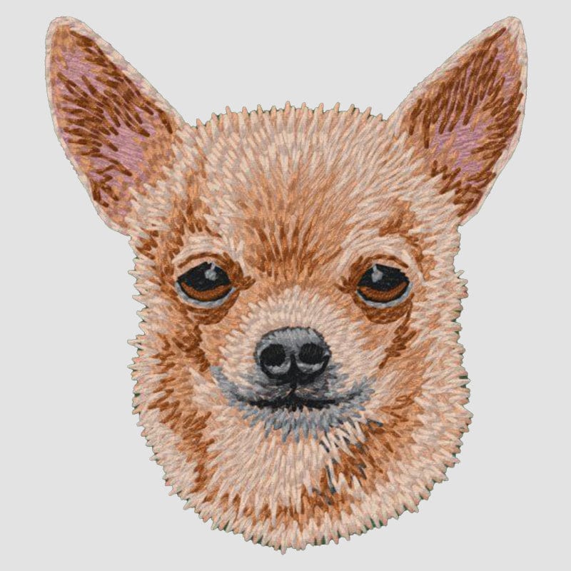 Chihuahua Embroidered Sweatshirt Hoodie