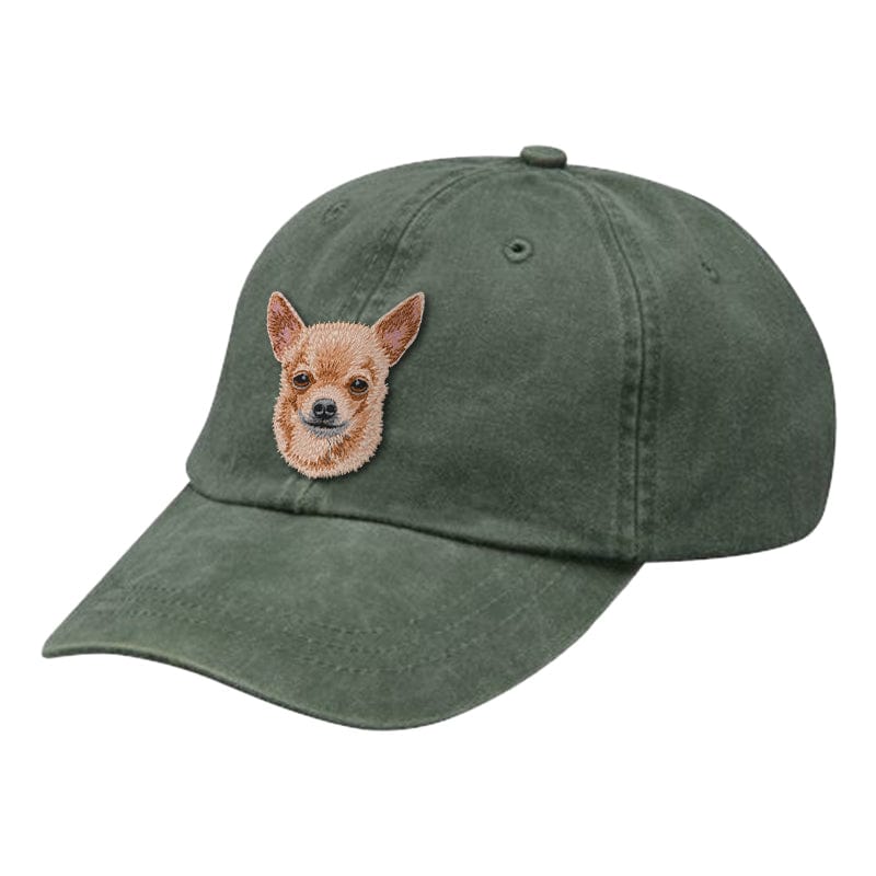 Chihuahua Embroidered Baseball Cap