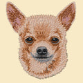 Chihuahua Embroidered Tote