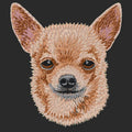 Chihuahua Embroidered Wearable Blanket