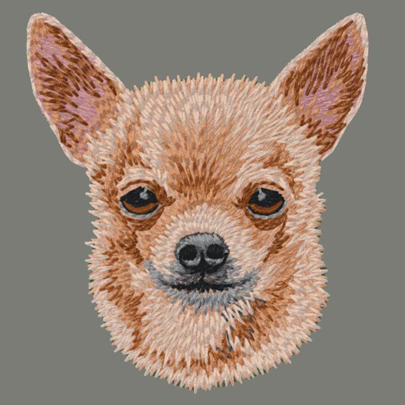 Chihuahua Embroidered Wearable Blanket