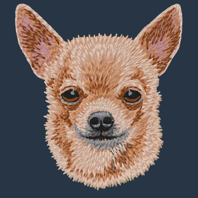 Chihuahua Embroidered Wearable Blanket