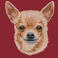 Chihuahua Embroidered Wearable Blanket
