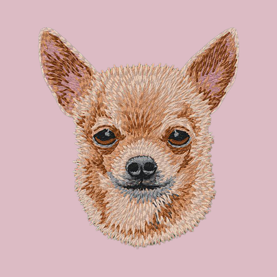 Chihuahua Embroidered Baseball Cap
