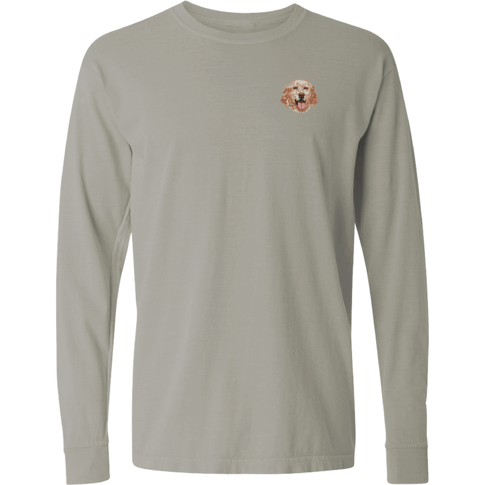 English Setter Embroidered Classic Long Sleeve Shirt