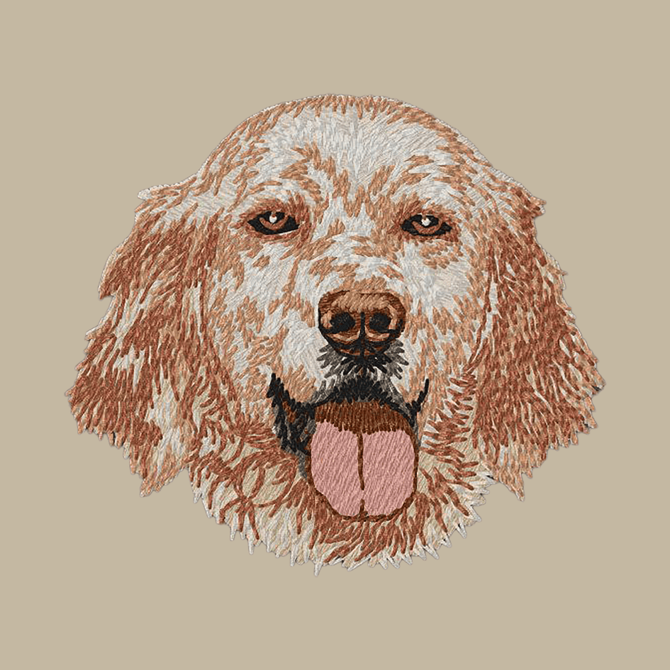 English Setter Embroidered Crossbody Bag