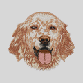 English Setter Embroidered Mock Neck Sweatshirt